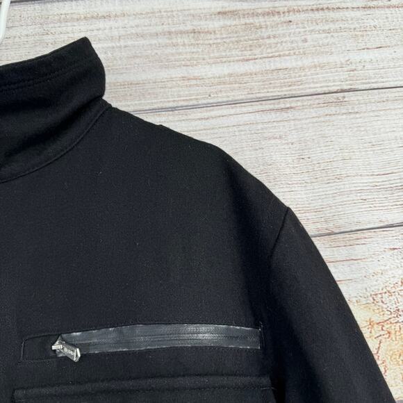 Billabong Southwest Print Lined Wool Cargo Jacket Mens XL Black Full Zip - Picture 4 of 13